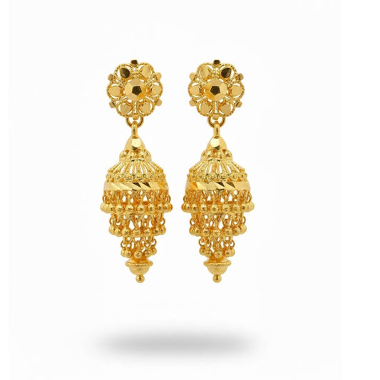 Gold Plated Jumka - Same like Gold