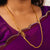 Premium Gold-Plated Long Mangalsutra with Filigree Pendant – Traditional South Indian Design
