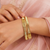 Traditional Luxury Gold Tone Kangan sku 1010