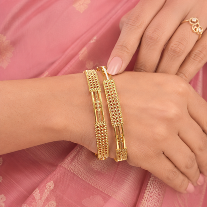 Maharani Style Designer Bangles sku 1004