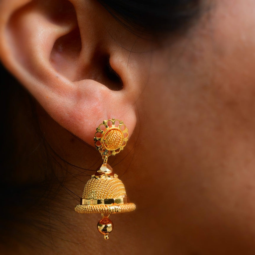 Gold Plated Mini Jumka