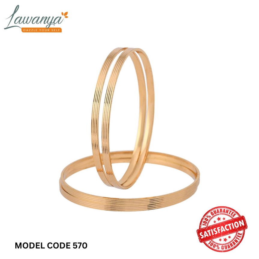 Gold Plated Bangles