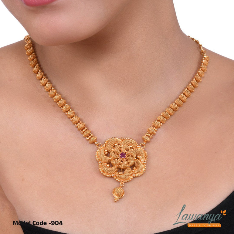 One Gram Plated - Gold Replica Necklace